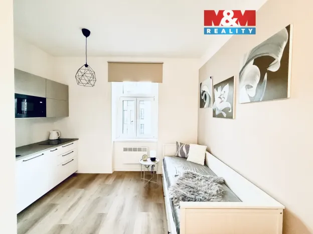 Pronájem bytu 1+kk, Praha - Košíře, U Tyrše, 19 m2