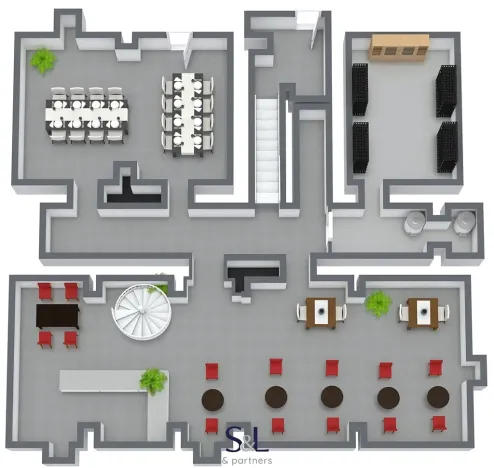 Prodej obchodního prostoru, Praha - Vysočany, Novovysočanská, 222 m2
