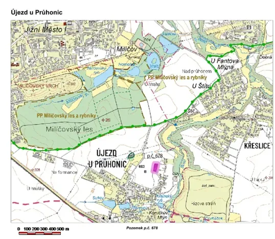 Prodej lesa, Praha, 3657 m2