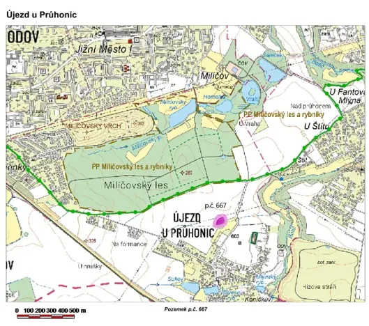 Prodej lesa, Praha, 3199 m2