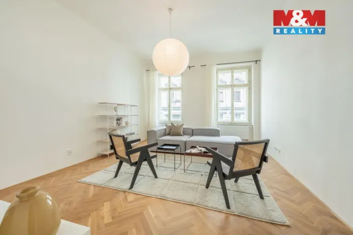 Prodej bytu 3+1, Praha - Vinohrady, Balbínova, 96 m2