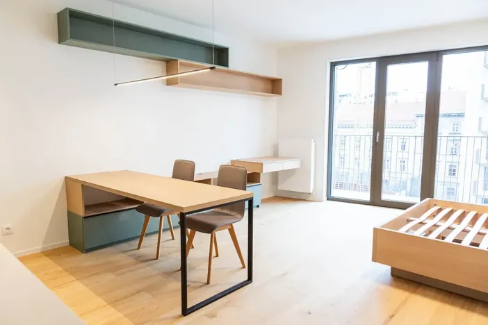 Pronájem bytu 1+kk, Brno, Bratislavská, 45 m2