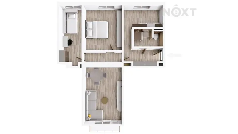 Prodej bytu 3+1, Adamov, Komenského, 65 m2