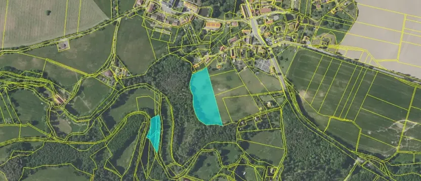 Dražba pole, Vojkov, 12625 m2