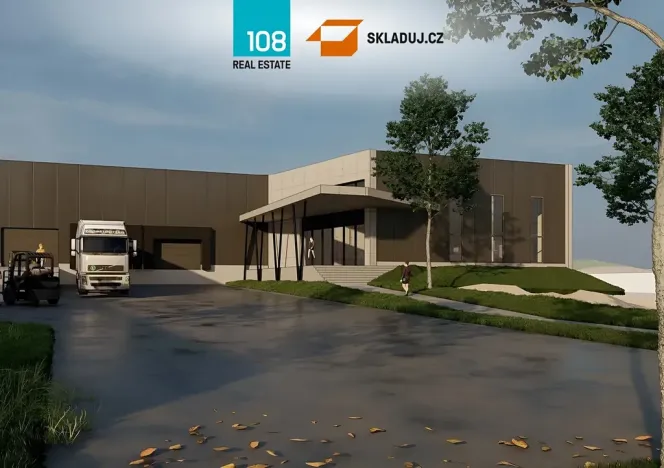 Pronájem skladu, Jinačovice, 2400 m2
