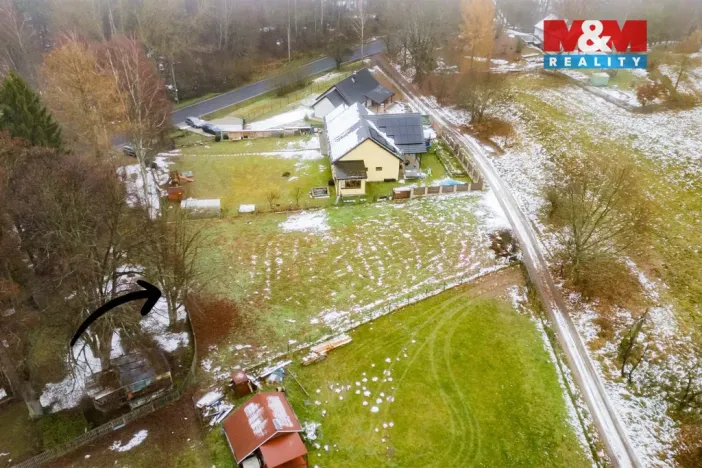 Prodej pozemku pro bydlení, Nový Bor - Pihel, 1162 m2