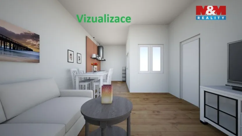 Prodej rodinného domu, Kačice, Pod školou, 60 m2