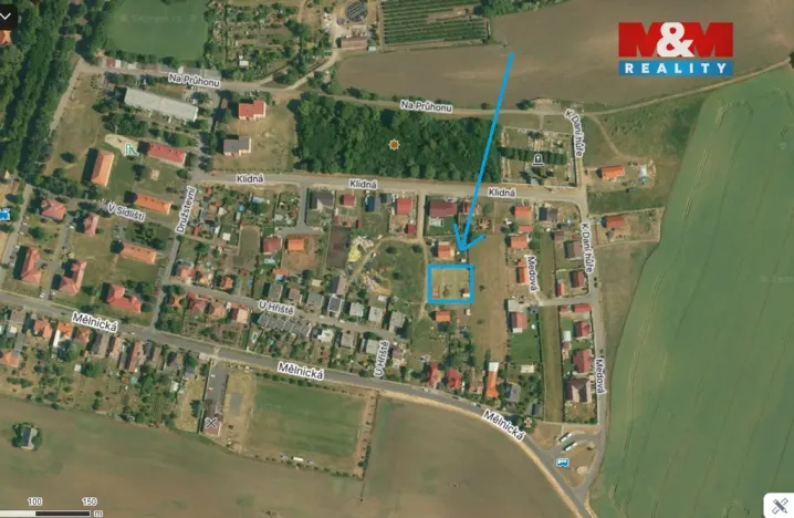 Prodej pozemku pro bydlení, Horní Beřkovice, 996 m2