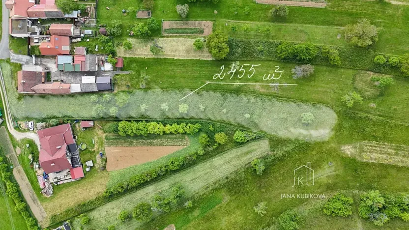 Prodej pozemku pro bydlení, Vřesovice, 2455 m2