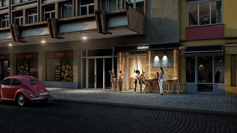 Prodej obchodního prostoru, Praha - Vršovice, Kubánské náměstí, 113 m2