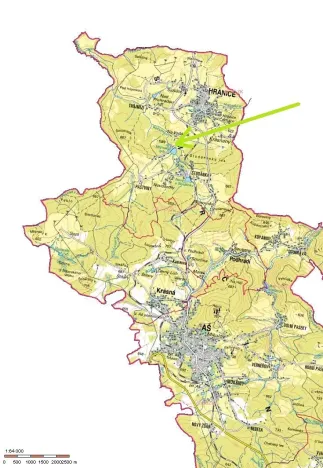 Prodej pozemku, Hranice, 11116 m2