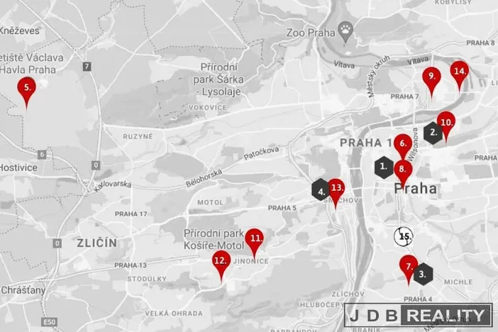 Pronájem kanceláře, Praha - Nusle, Lomnického, 20 m2