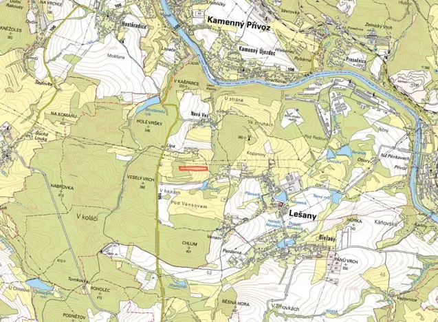 Prodej pole, Lešany, 14470 m2