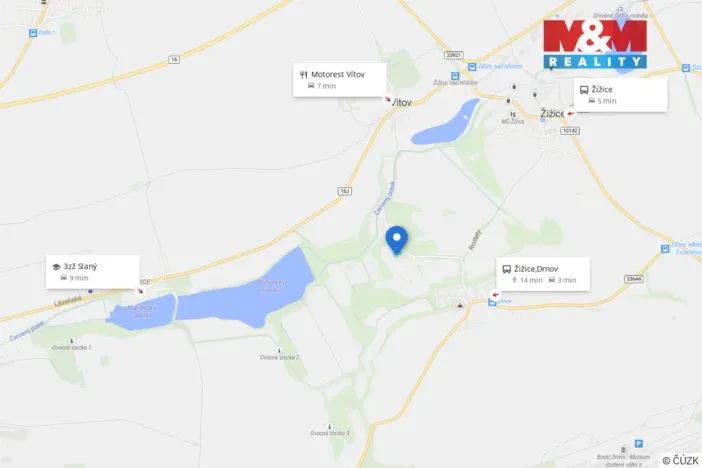 Prodej pozemku pro bydlení, Žižice - Drnov, 1294 m2