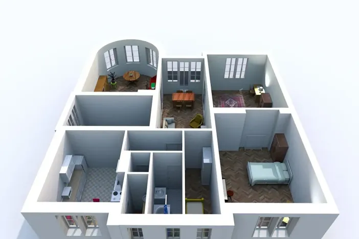 Pronájem bytu 4+1, Praha - Dejvice, Na pískách, 112 m2