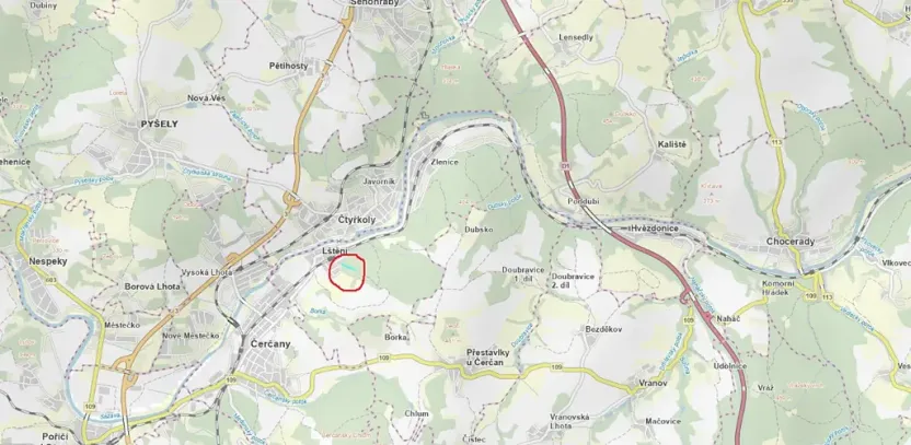 Prodej lesa, Lštění, 4810 m2