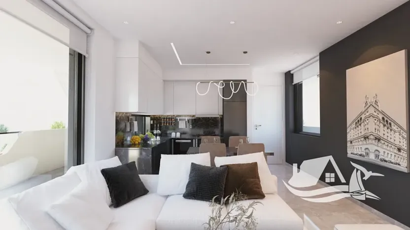 Prodej bytu 2+1, Larnaka, Kypr, 60 m2