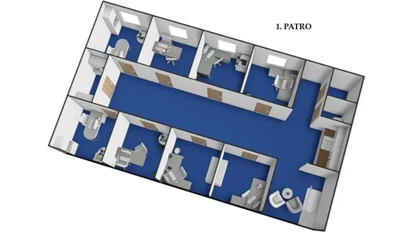 Pronájem kanceláře, Brno, Cimburkova, 182 m2