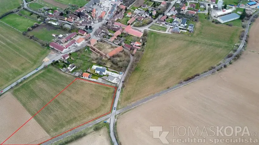 Prodej pozemku pro bydlení, Vysoký Újezd, 9294 m2