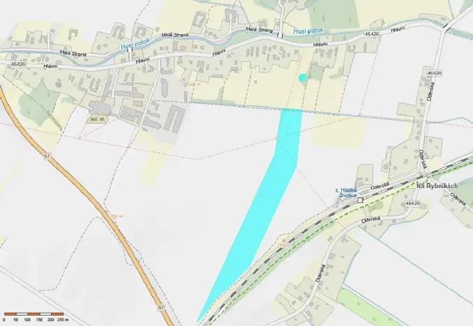 Prodej pole, Hladké Životice, 85136 m2