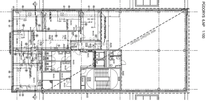 Pronájem kanceláře, Praha - Holešovice, Argentinská, 158 m2