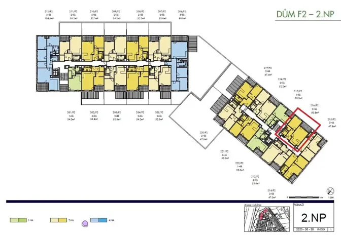 Prodej bytu 2+kk, Praha - Ruzyně, Stočesova, 51 m2