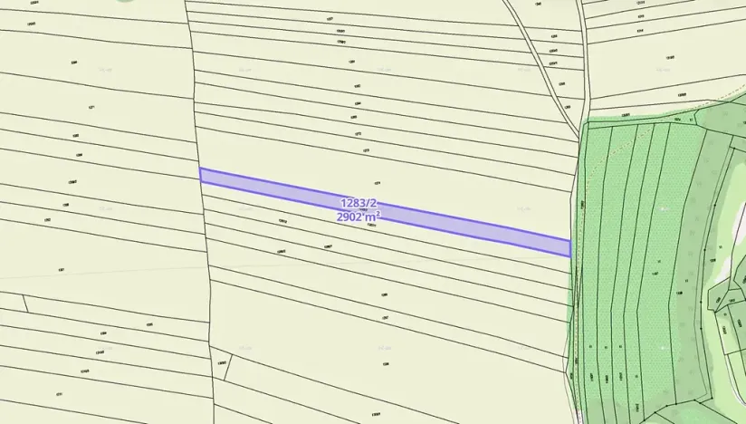 Prodej louky, Obora, 40844 m2
