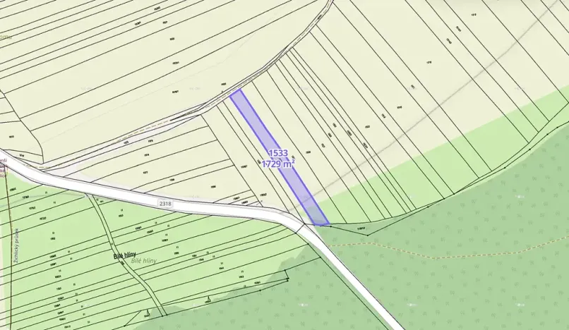 Prodej louky, Obora, 40844 m2