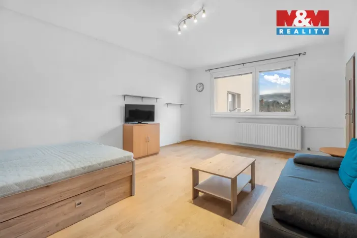 Pronájem bytu 1+1, Liberec, Borový vrch, 38 m2