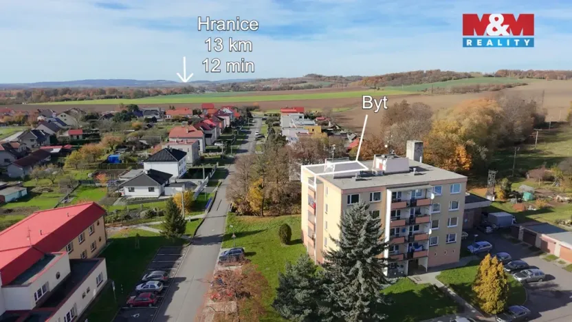 Prodej bytu 2+1, Hustopeče nad Bečvou, J. V. Choráze, 52 m2