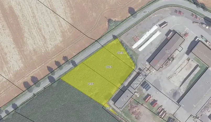 Prodej komerčního pozemku, Police, 3083 m2