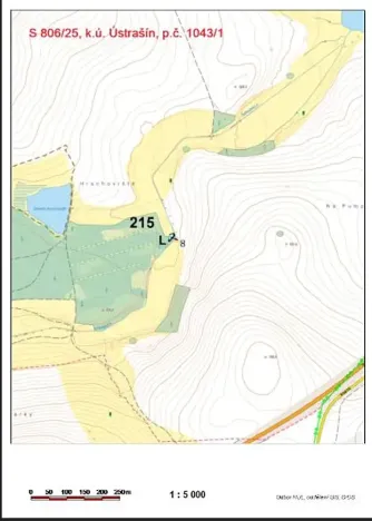Prodej lesa, Ústrašín, 194 m2