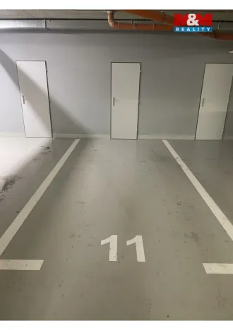 Pronájem garážového stání, Olomouc, Eduarda Hamburgera, 13 m2