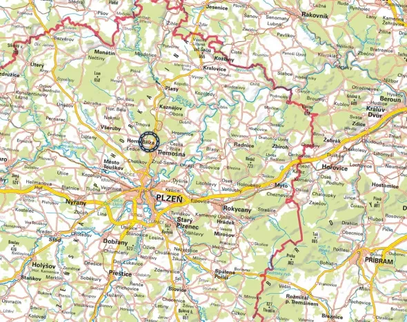 Prodej pole, Horní Bříza, 4937 m2