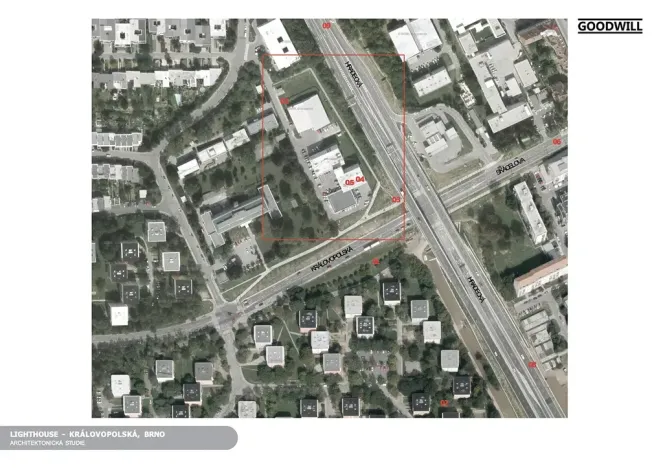 Pronájem bytu 1+kk, Brno, Královopolská, 42 m2