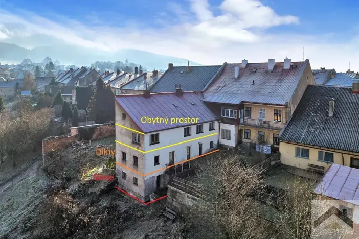 Prodej bytu 2+1, Králíky, Valdštejnova, 147 m2