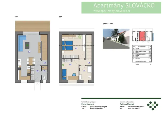 Prodej rodinného domu, Skalka, 91 m2