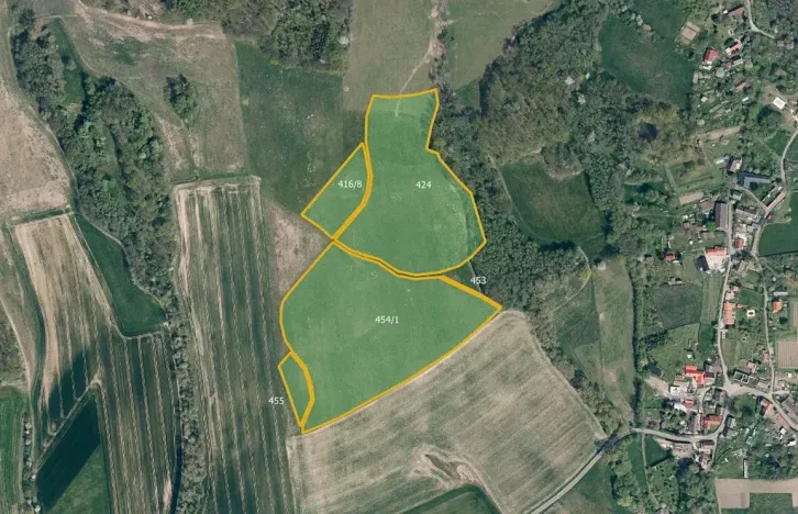 Prodej pole, Liběšice, 65224 m2