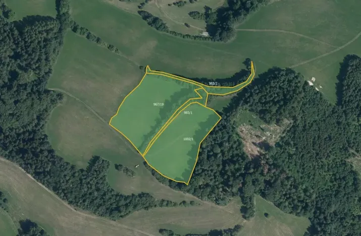 Prodej louky, Postřelmůvek, 30743 m2