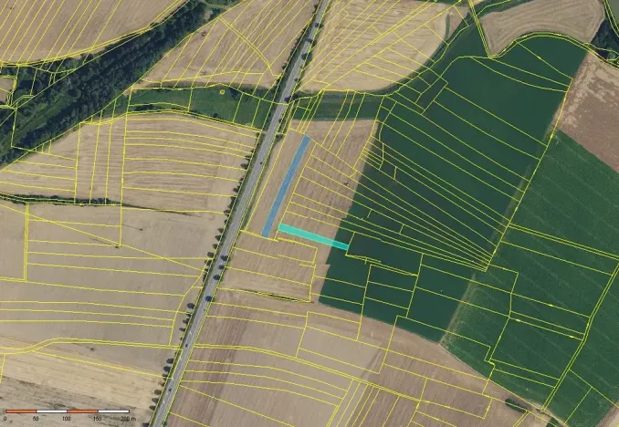 Prodej pole, Voděrady, 3169 m2