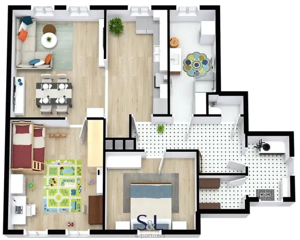 Prodej bytu 3+1, Česká Lípa, Hrnčířská, 76 m2