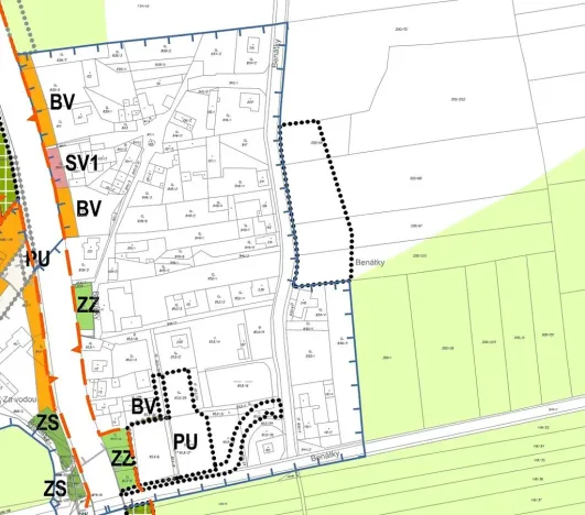 Prodej pozemku pro bydlení, Štěpánov, Benátky, 788 m2