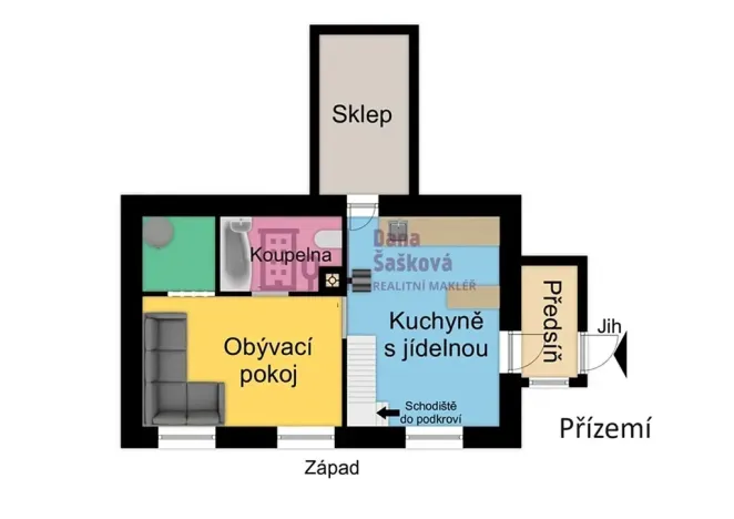 Prodej rodinného domu, Žirovnice, Popelínská, 63 m2