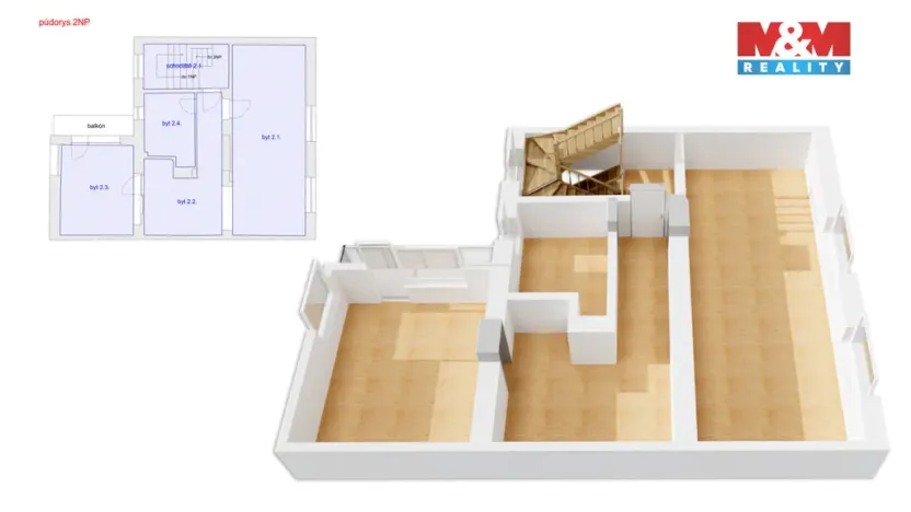 Prodej kanceláře, Ostrava - Vítkovice, Holubova, 280 m2