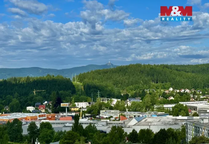 Pronájem bytu 2+kk, Jablonec nad Nisou - Mšeno nad Nisou, Boženy Němcové, 42 m2