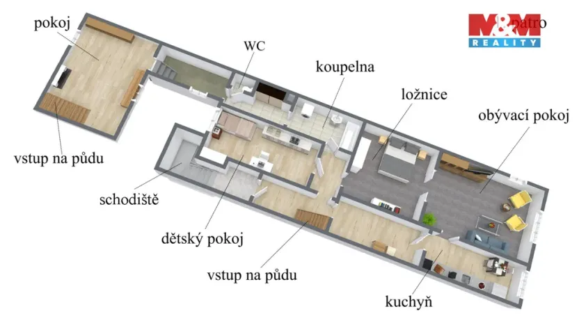 Prodej rodinného domu, Roudnice nad Labem, Náměstí Jana z Dražic, 247 m2