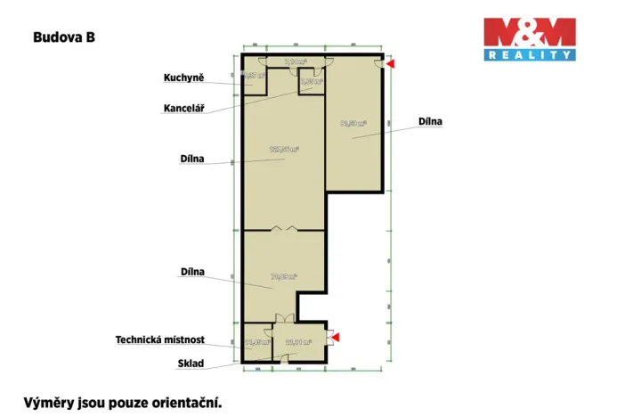 Prodej obchodního prostoru, Stružná, 562 m2