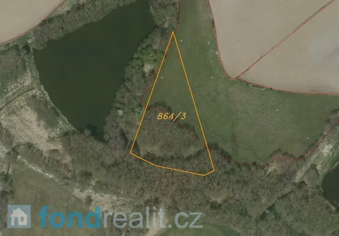 Prodej pozemku, Dolní Pěna, 4291 m2