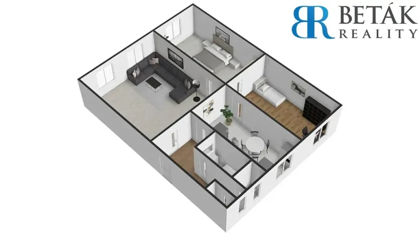 Prodej bytu 3+1, Přerov, Prokopa Holého, 76 m2