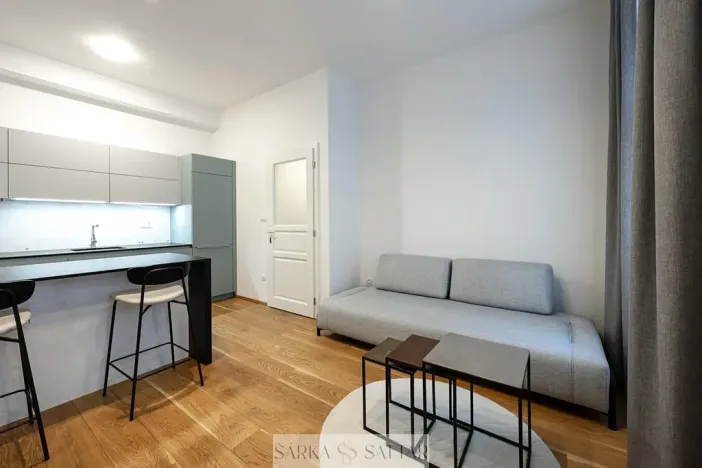 Pronájem bytu 2+kk, Praha - Holešovice, Heřmanova, 44 m2